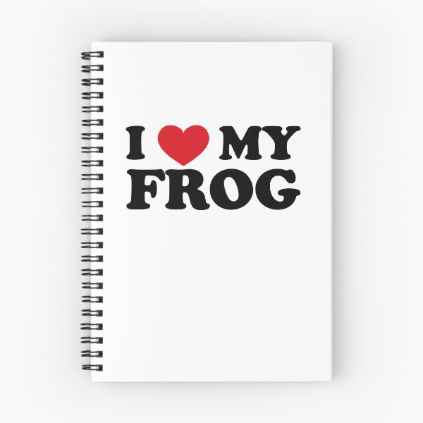 Item preview, I Love My Frog designed and sold by EmeraldeaArt.