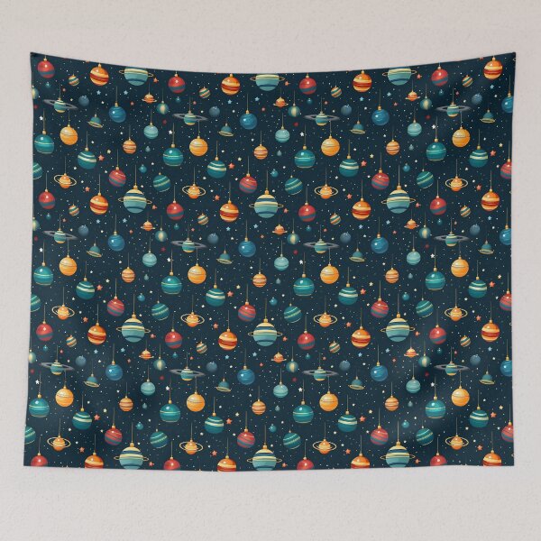 Item preview, Christmas Bulbs floating through th Universe 2 designed and sold by Sp3ctrumOfColor.