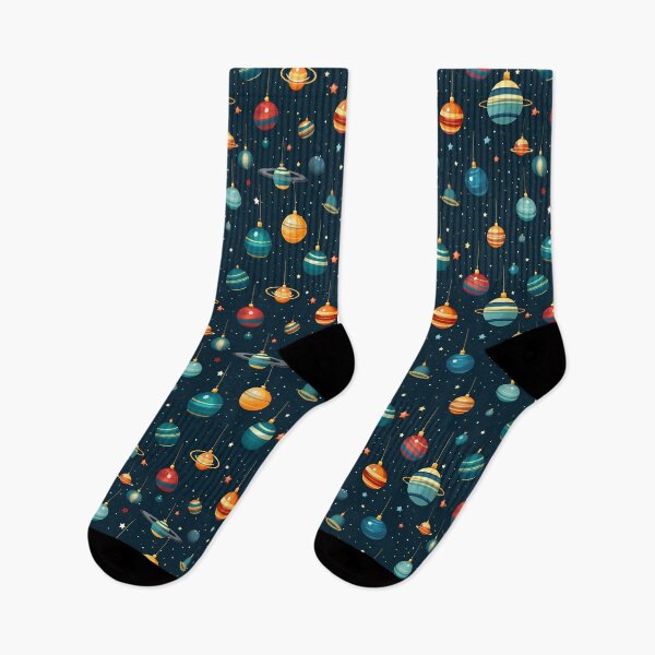 Item preview, Christmas Bulbs floating through th Universe 2 designed and sold by Sp3ctrumOfColor.