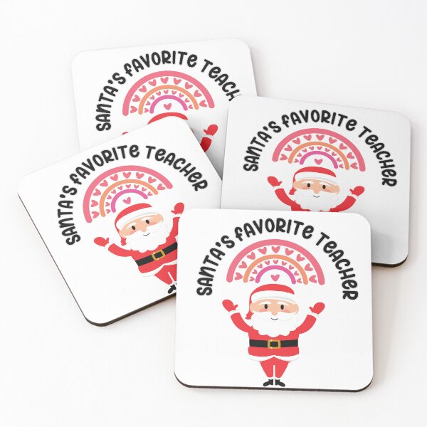 Item preview, Santa’s Favorite Teacher,Christmas Teacher  designed and sold by BotunPeony.