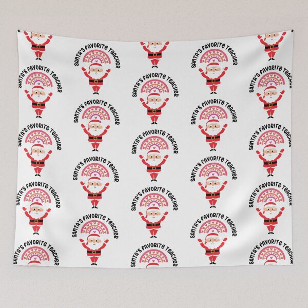 Item preview, Santa’s Favorite Teacher,Christmas Teacher  designed and sold by BotunPeony.