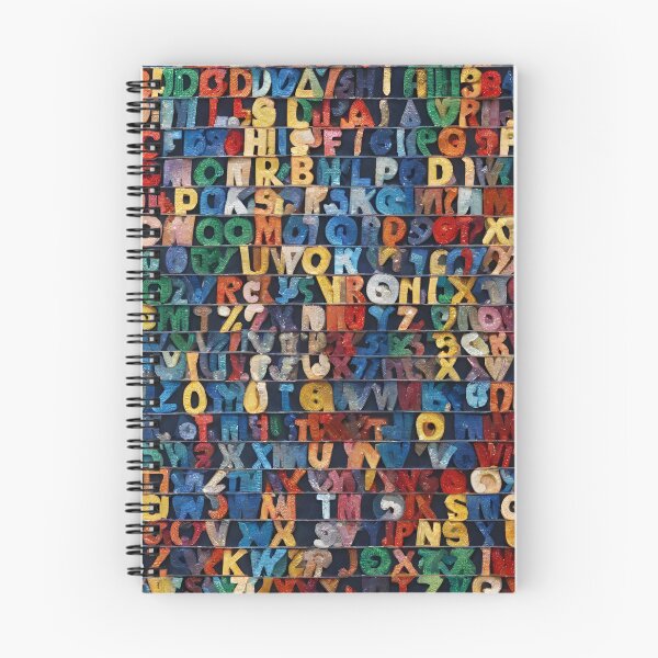 Item preview, Colorful letters designed and sold by StyleSketch.