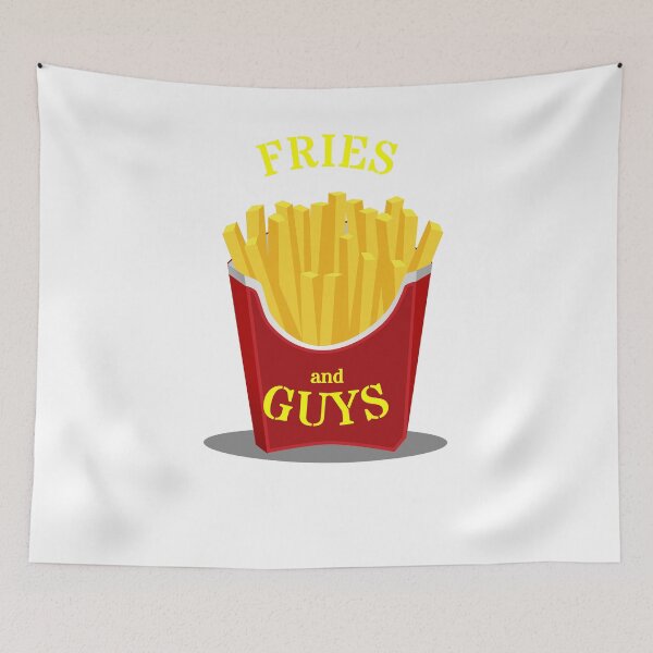 Aperçu de l'œuvre Frites et gars créée et vendue par Delpieroo.