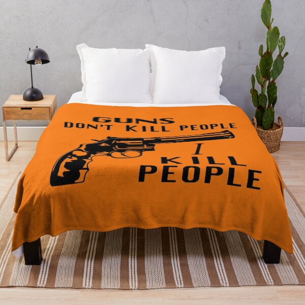 Item preview, Guns don't kill people, I kill people - 90's movie designed and sold by BettySpicer.