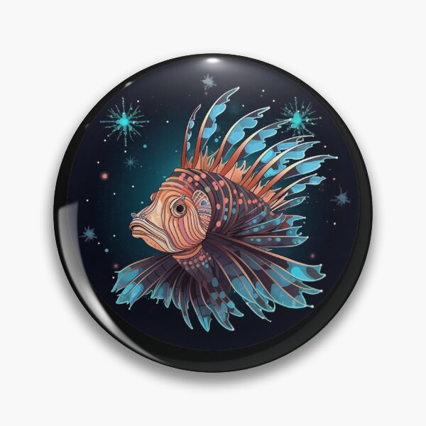 Item preview, Lionfish in Ornament, Love Lionfishes designed and sold by Logiamerch.
