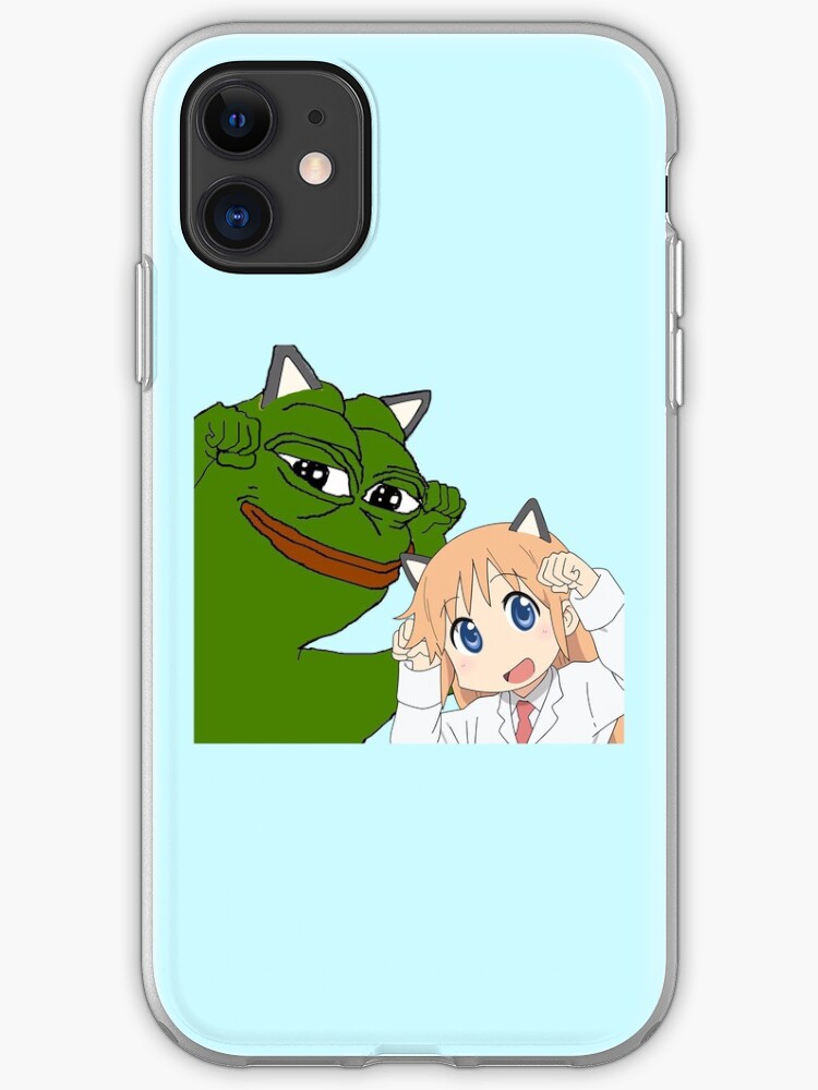 Anime Pepe Iphone Case Cover By Jamsbrah Redbubble