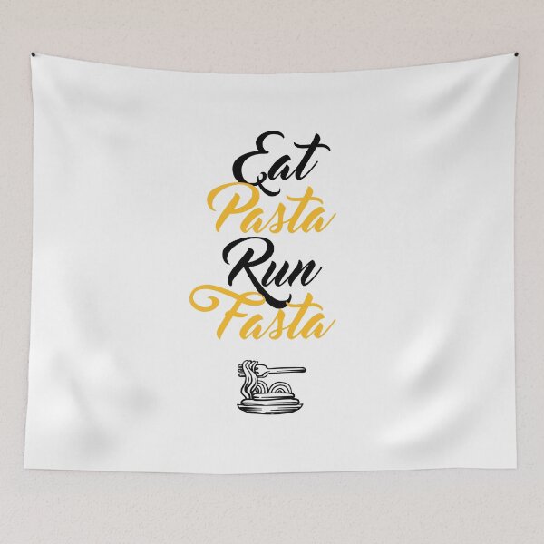 Artikelvorschau, Essen Sie Pasta Run Fasta entworfen und verkauft von FTS-Studio.