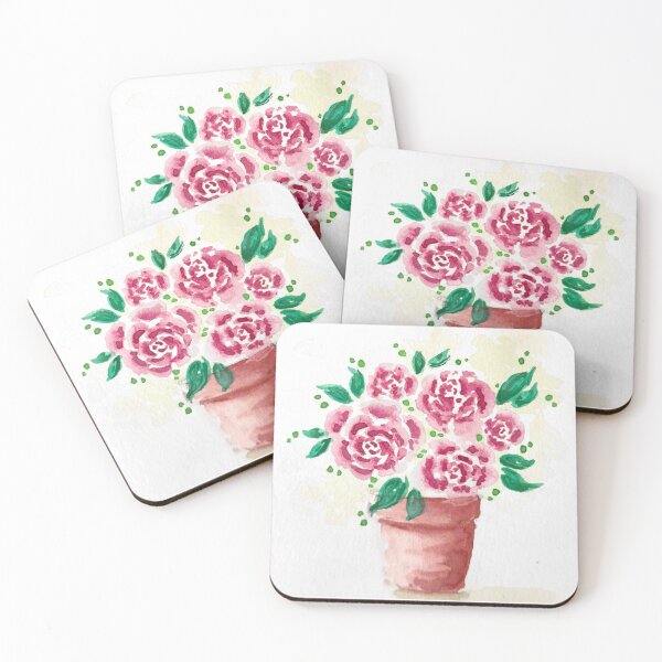 Item preview, Watercolor Pink Roses designed and sold by tiimastudio.