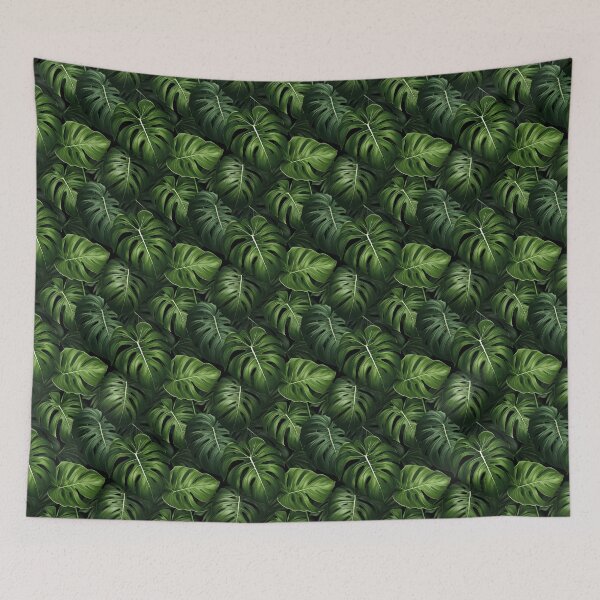 Item preview, Monstera Tropical Leaves Abstract Jungle designed and sold by HisoTorDesign.