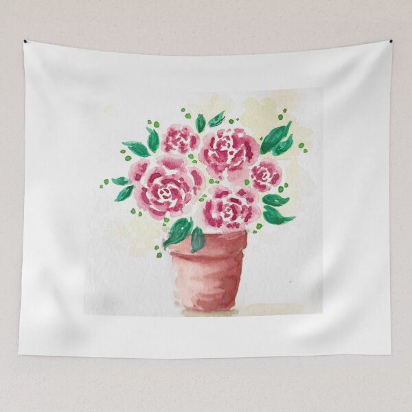 Item preview, Watercolor Pink Roses designed and sold by tiimastudio.