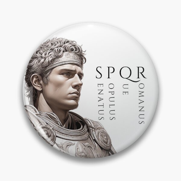 Artikelvorschau, römischen Mottos SPQR entworfen und verkauft von Trono-de-Metal.