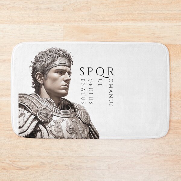 Item preview,  Roman Motto SPQR designed and sold by Trono-de-Metal.