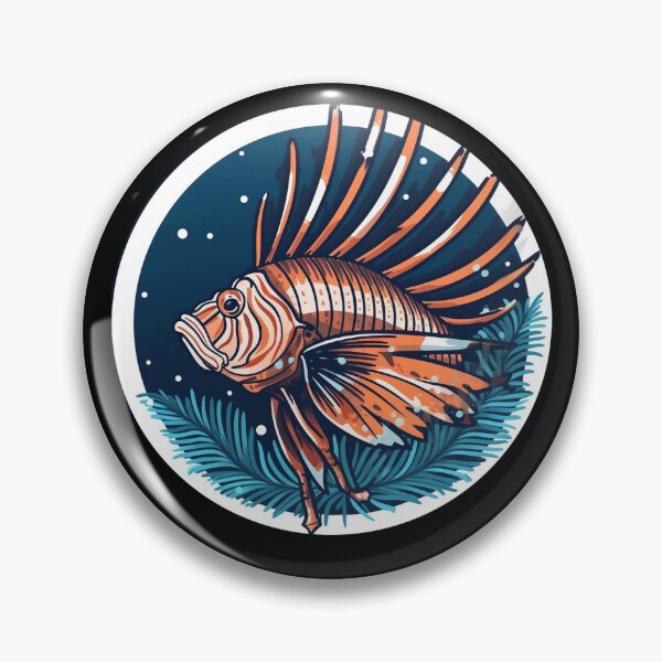 Item preview, Lionfish in Ornament, Love Lionfishes designed and sold by Logiamerch.