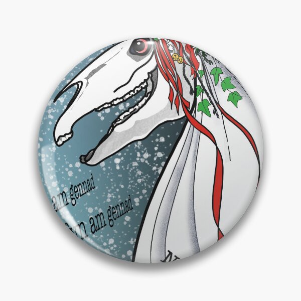 Item preview, Mari Lwyd Pwnco Yule designed and sold by TraceyEvansArt.