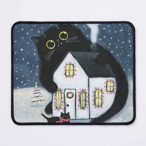 Item preview, The Yule Cat designed and sold by KilkennyCat Art.