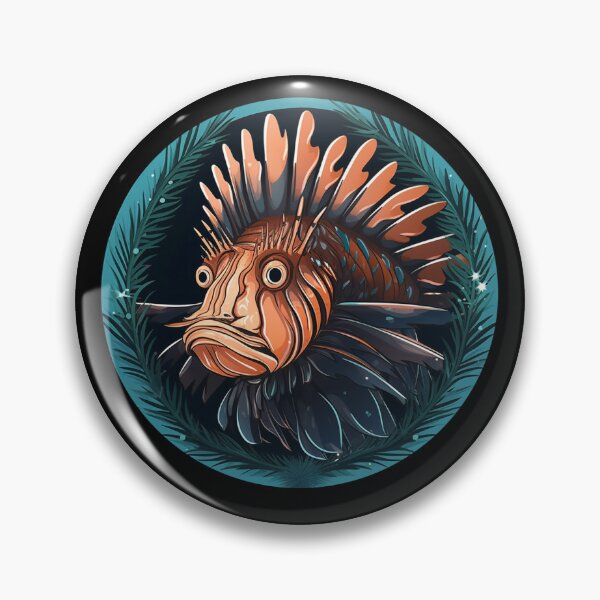 Item preview, Lionfish in Ornament, Love Lionfishes designed and sold by Logiamerch.