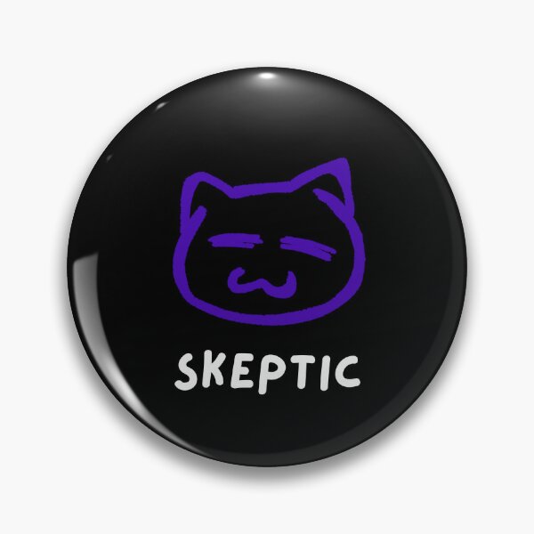 Item preview, Skeptic Cat designed and sold by MotionWaves.