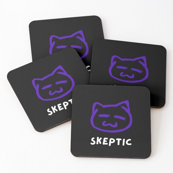 Item preview, Skeptic Cat designed and sold by MotionWaves.