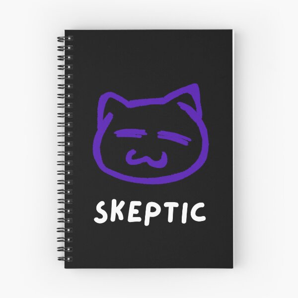 Item preview, Skeptic Cat designed and sold by MotionWaves.