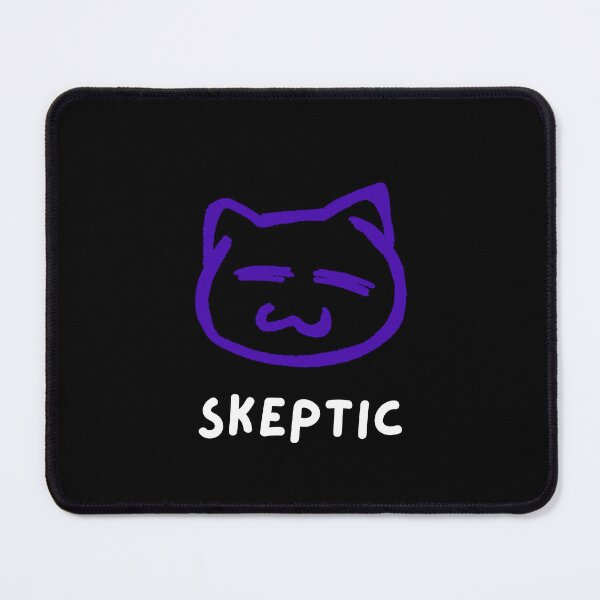 Item preview, Skeptic Cat designed and sold by MotionWaves.