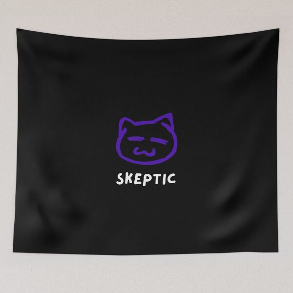 Item preview, Skeptic Cat designed and sold by MotionWaves.