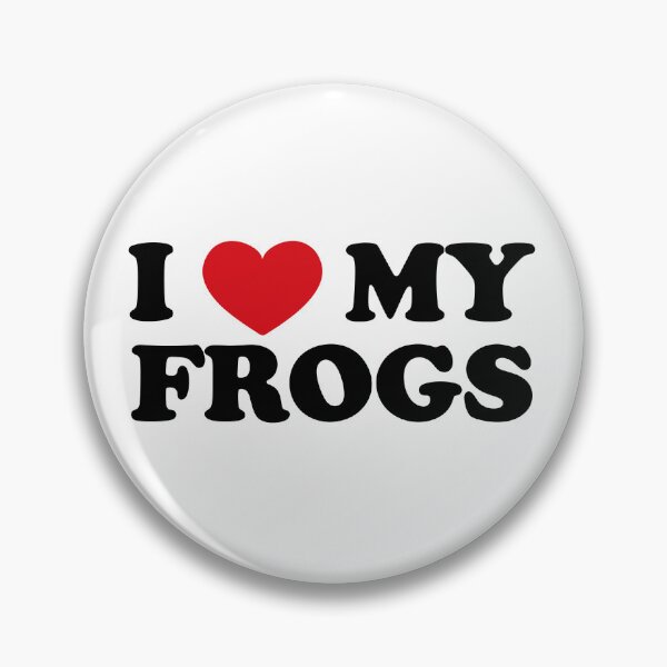 Item preview, I Love My Frogs designed and sold by EmeraldeaArt.