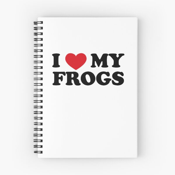 Item preview, I Love My Frogs designed and sold by EmeraldeaArt.