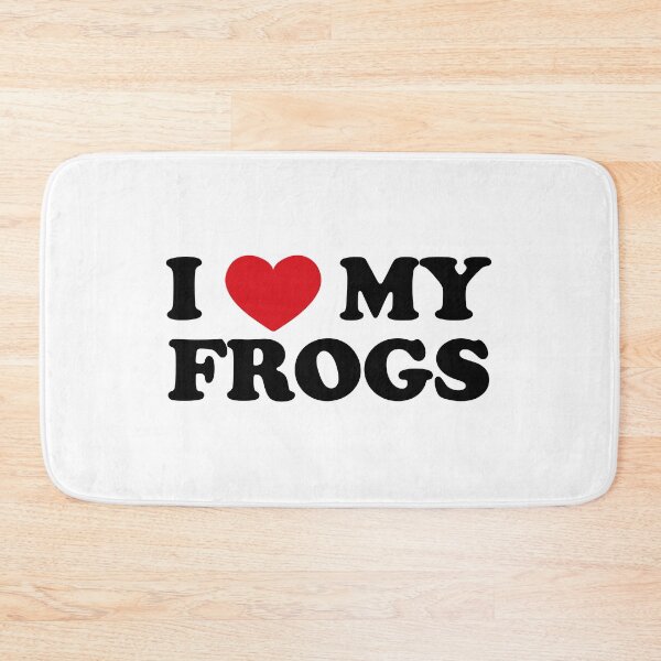 Item preview, I Love My Frogs designed and sold by EmeraldeaArt.