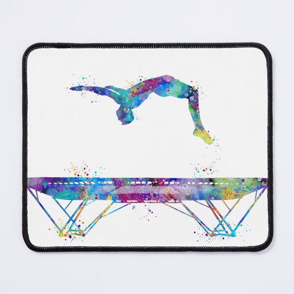Item preview, Boy Trampoline Watercolor designed and sold by LotusGifts.