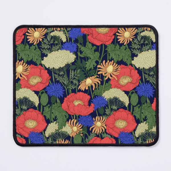 Item preview, Spring wildflowers - retro pattern designed and sold by PP-Patterns.