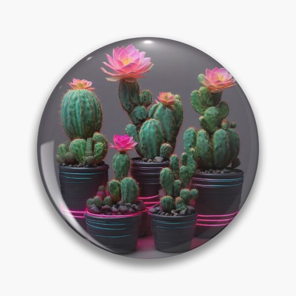 Item preview, Flowering Cacti Mosaic designed and sold by Sadia  Jannat.