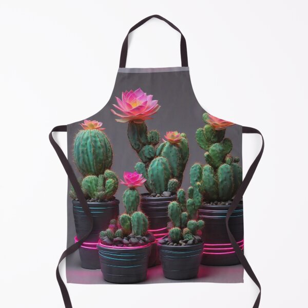 Item preview, Flowering Cacti Mosaic designed and sold by Sadia Jannat.