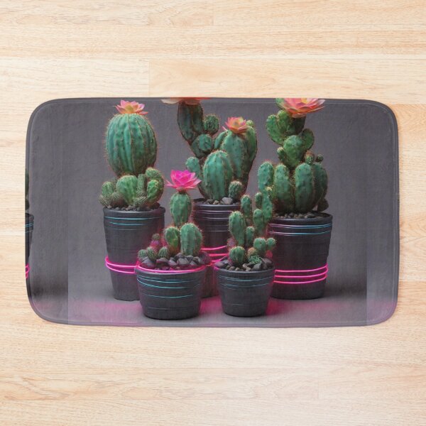 Item preview, Flowering Cacti Mosaic designed and sold by Sadia  Jannat.
