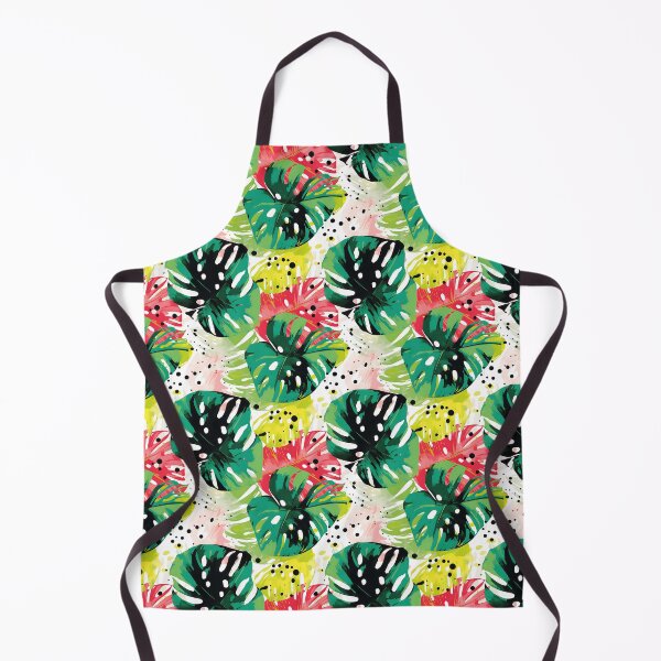 Item preview, Monstera Tropical Leaves Abstract Seamless Pattern designed and sold by HisoTorDesign.