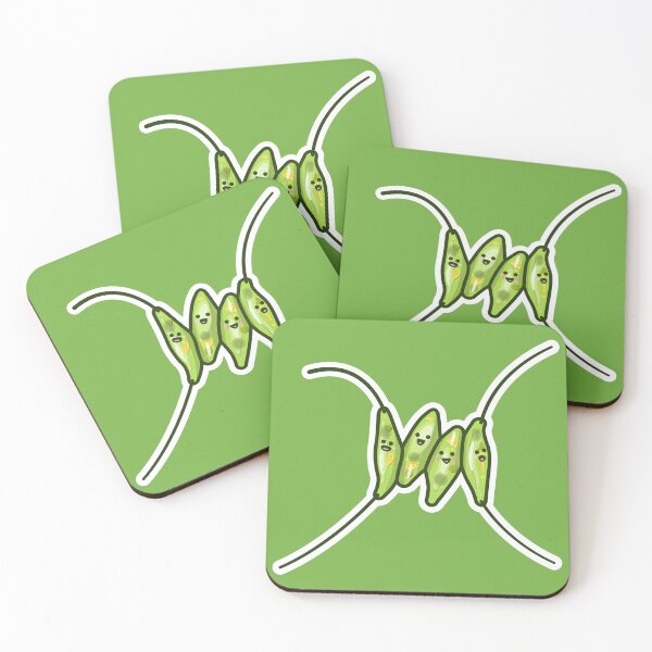 Item preview, Cute Algae : Green microalgae Desmodesmus opoliensis, gift for biologist designed and sold by thurakitdew.