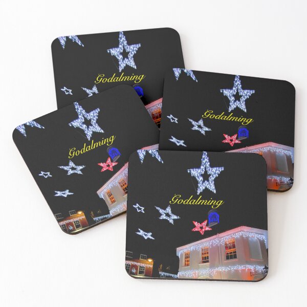 Item preview, Godalming in Surrey at Christmastime designed and sold by Picturestation.