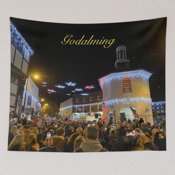 Item preview, Godalming at Christmas designed and sold by Picturestation.