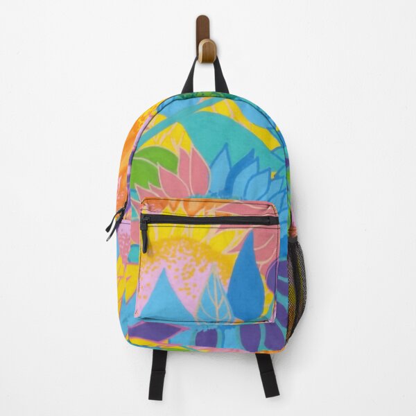 Item preview, Rainbow Sunflowers designed and sold by Michaela Cernejova.