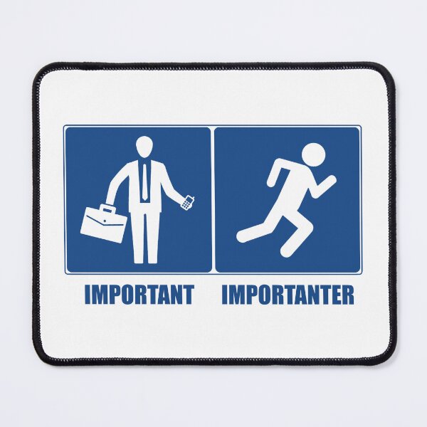 Item preview, Work Is Important, Running Is Importanter designed and sold by Esskay Designs.