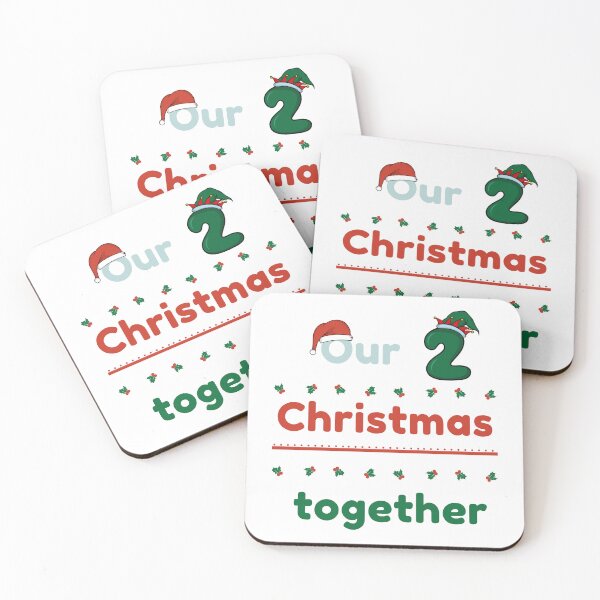 Aperçu de l'œuvre Notre deuxième Noël ensemble, joli cadeau pour maman et papa créée et vendue par MomLifeDesign.