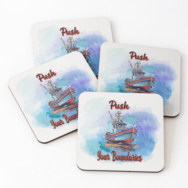 Item preview, Push Your Boundaries Inspirational Design designed and sold by KansydMerch.