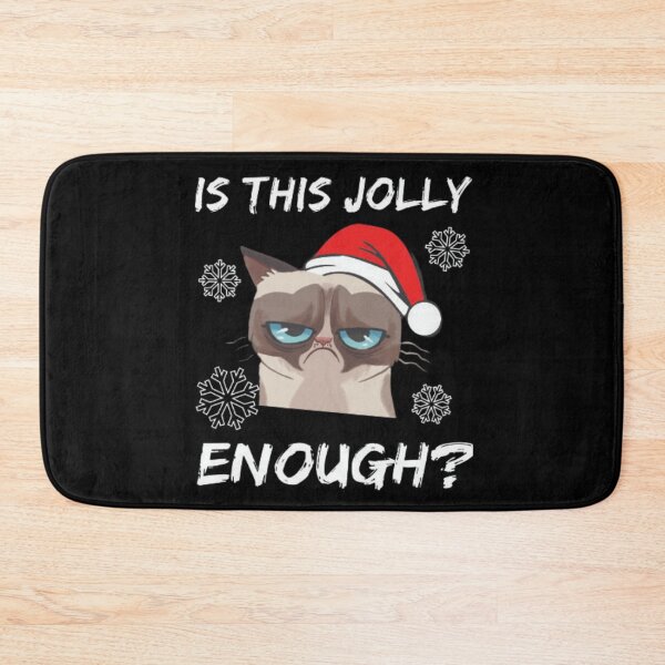 Item preview, is this jolly enough festive christmas for cat lovers designed and sold by dimaxstore.