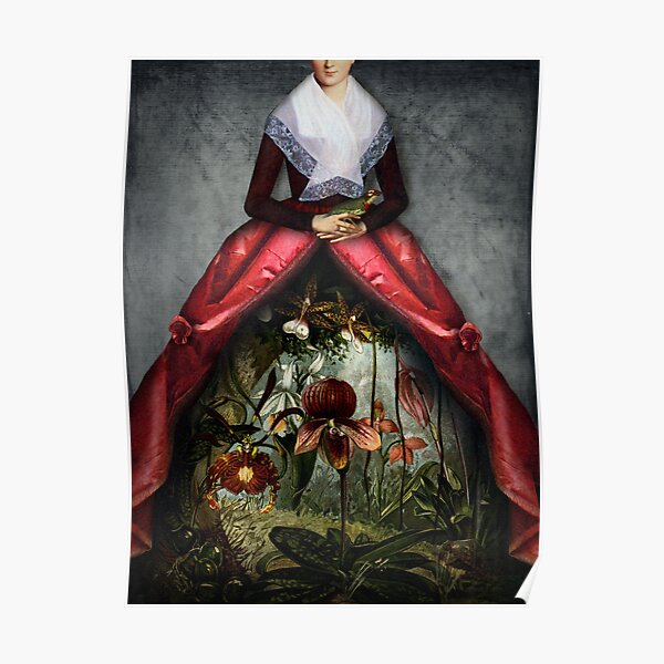 Her garden Poster