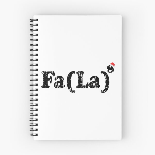 Item preview, Math Nerd Christmas - Fa La La La Exponent designed and sold by ScienceCorner.
