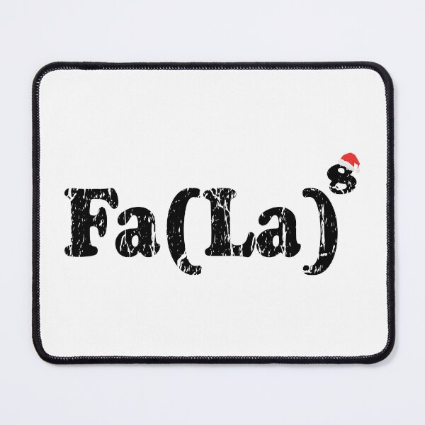 Item preview, Math Nerd Christmas - Fa La La La Exponent designed and sold by ScienceCorner.