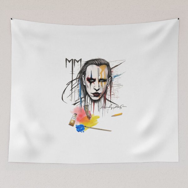 Item preview, Marilyn Manson in Sketch designed and sold by NickTaroDesign.