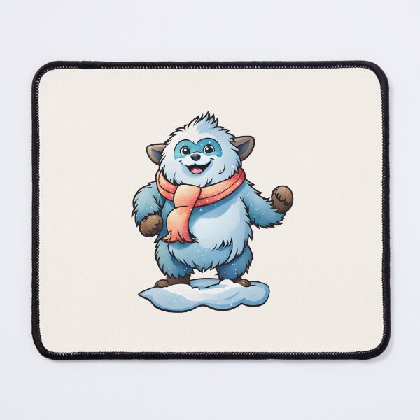 Item preview, Lindo yeti de invierno designed and sold by PixelsNonstop.