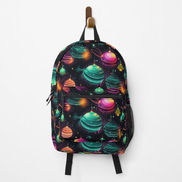 Item preview, Neonic Punk Christmas Bulbs floating throug the space designed and sold by Sp3ctrumOfColor.