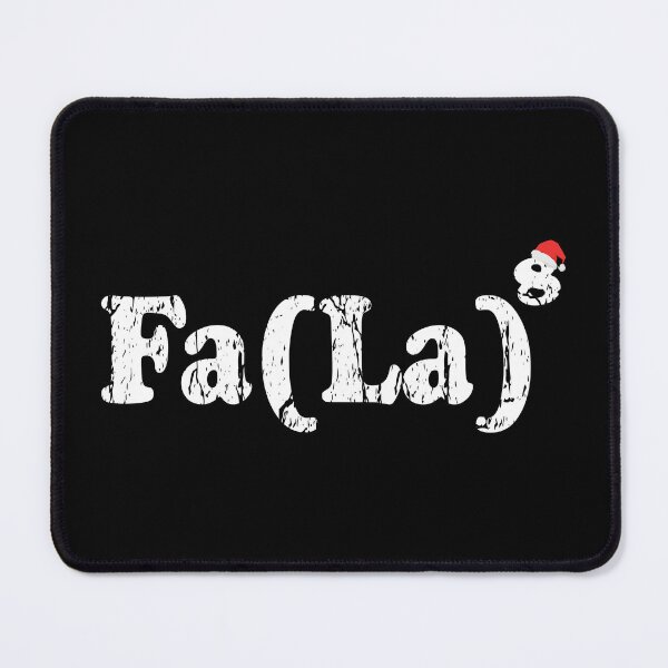 Item preview, Math Nerd Christmas - Fa La La La Exponent designed and sold by ScienceCorner.