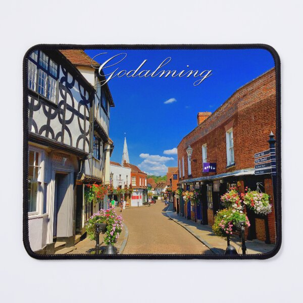 Item preview, Beautiful Church Street in Godalming, Surrey, UK designed and sold by Picturestation.